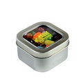Jelly Bellys in Small Square Window Tin